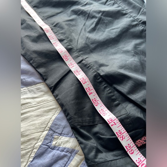 Y2K Eckored Black Pink Asymmetrical Strapless Cotton Punk Emo Grunge Goth Dress - Picture 8 of 12